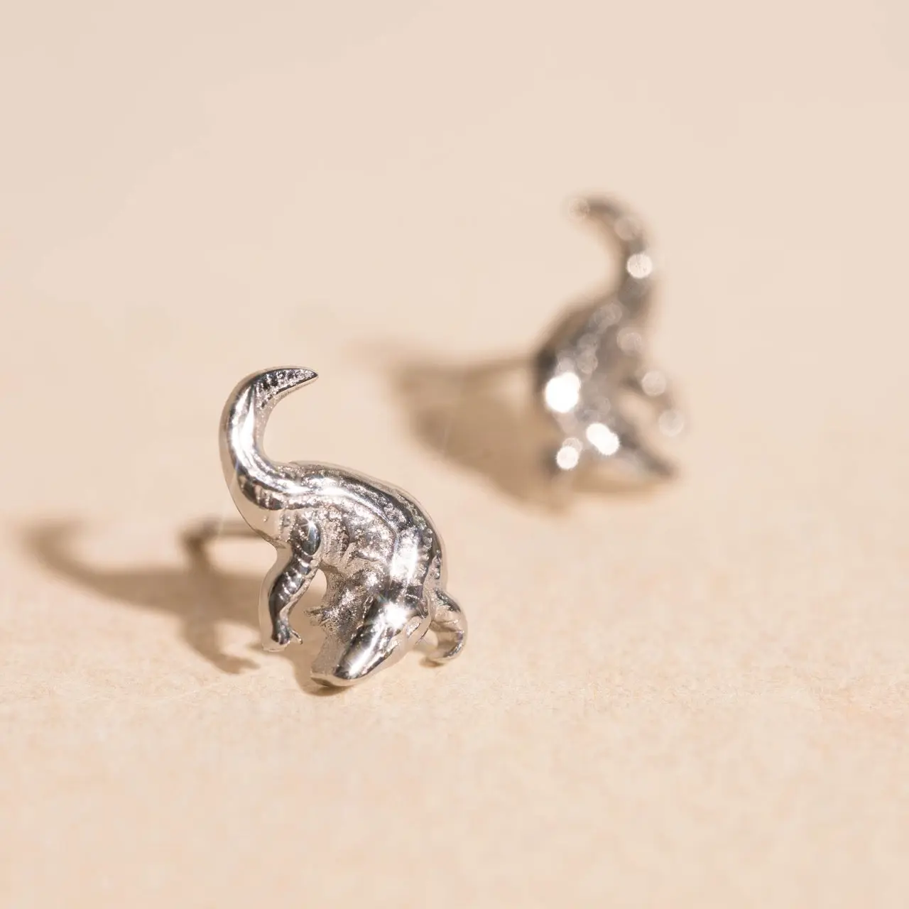 Crocodile Stud Earrings