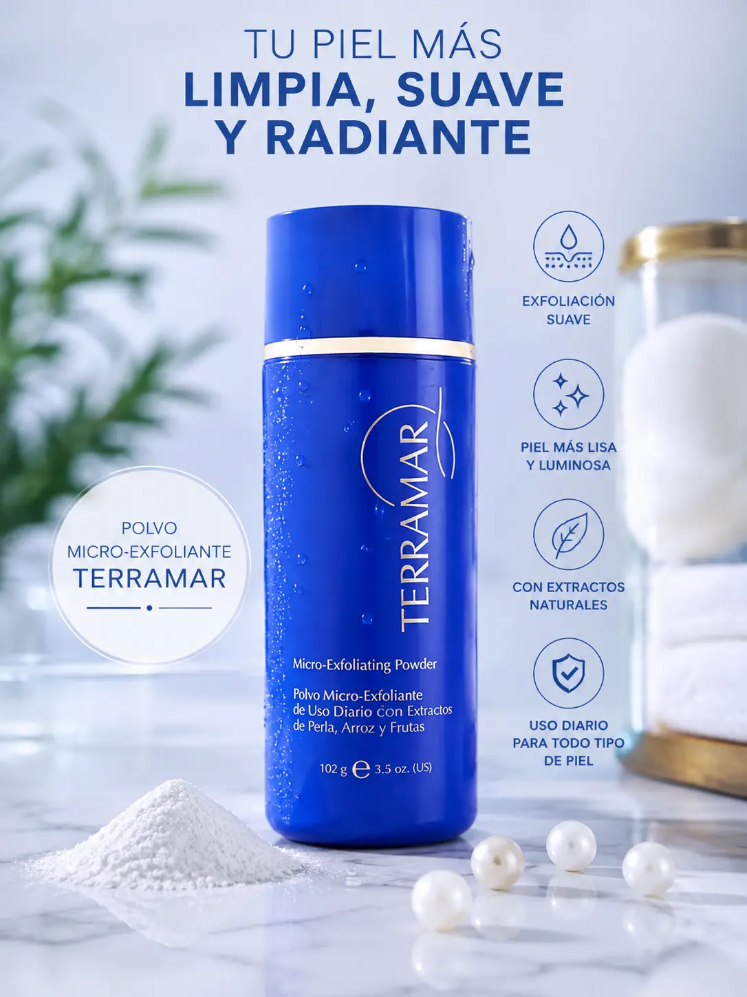 Terramar Micro - Exfoliating powder
