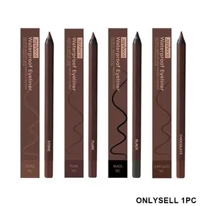1 Zephoco Waterproof Longwear Eye Liner Eyeliner Pencil for Eye Makeup, Long-Lasting Smudge-Proof and Silky Smooth Application, Essential Beauty Tool