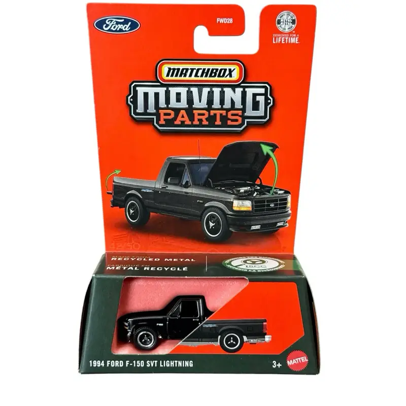 Matchbox Moving Parts 1994 Ford F-150 SVT Lightning 1:64 Diecast Truck