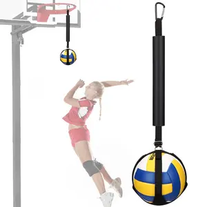 Volleyball Spike Trainer, Volleyball Training Aid, Adjustable Volleyball Training Auxiliary Belt, Hanging Volleyball Exercise Belt for Improving Serving, Jumping and Serving Strength Training