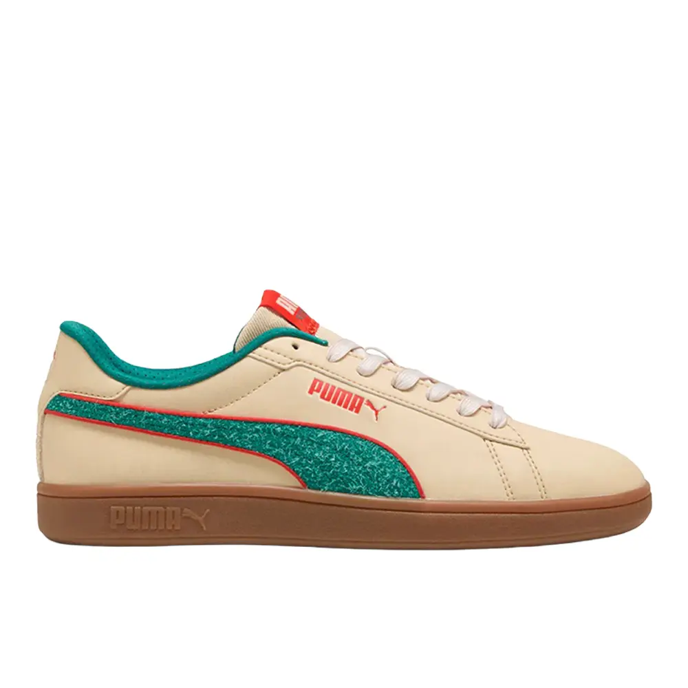 PUMA Mens Smash 3.0 Retro Run Sneakers Shoes Casual - Beige