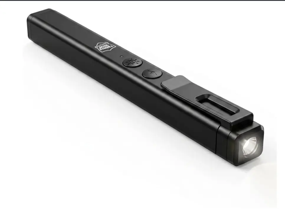 Streetwise Pain Pen 25,000,000 Volts Compact Rechargeable Standard Torch, BLACK  Home Improvement Portable Lighting Device