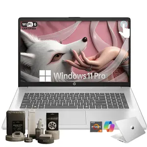HP 17.3" HD+ Touchscreen Laptop Computer for Business, AMD Ryzen 5 7430U, 8GB/16GB/32GB RAM, 256GB/512GB/1TB/2TB SSD, Windows 11 Pro