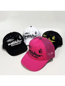 Hell Star H@llstar trendy brand fashion baseball cap peaked cap casual versatile men and women same style foreign trade factory