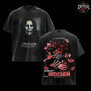 Obsession 2026 Horror Movie Merch - Premium Graphic Washed T-Shirt Reprint - Elevate your fan collection with this high-quality Obsession 2026 horror movie