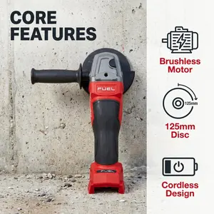 Milwaukee 125mm Cordless Angle Grinder | Powerful & Versatile! Great for Metal Fabrication, Renovation, and Everyday Workshop Projects