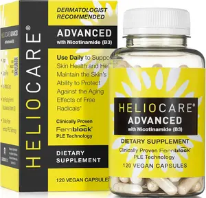 Vitamin B3 Capsules with Botanical Extract | Vegan Formula | Gluten-Free | 120 Count | Tasteless Capsules