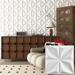 Aadesh PVC Wall Panels, Waterproof & Easy Clean, 11.8x11.8 Inches, 1mm Thick, Ideal for Living Rooms, Bedrooms, Hotels, Offices, Interior Walls, Decorative Wallpaper