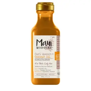 Maui Moisture Curl Quench + Coconut Oil Conditioner, 13 fl oz - Anti-Frizz, Hydrating, Detangling, Softening Haircare Nourishing