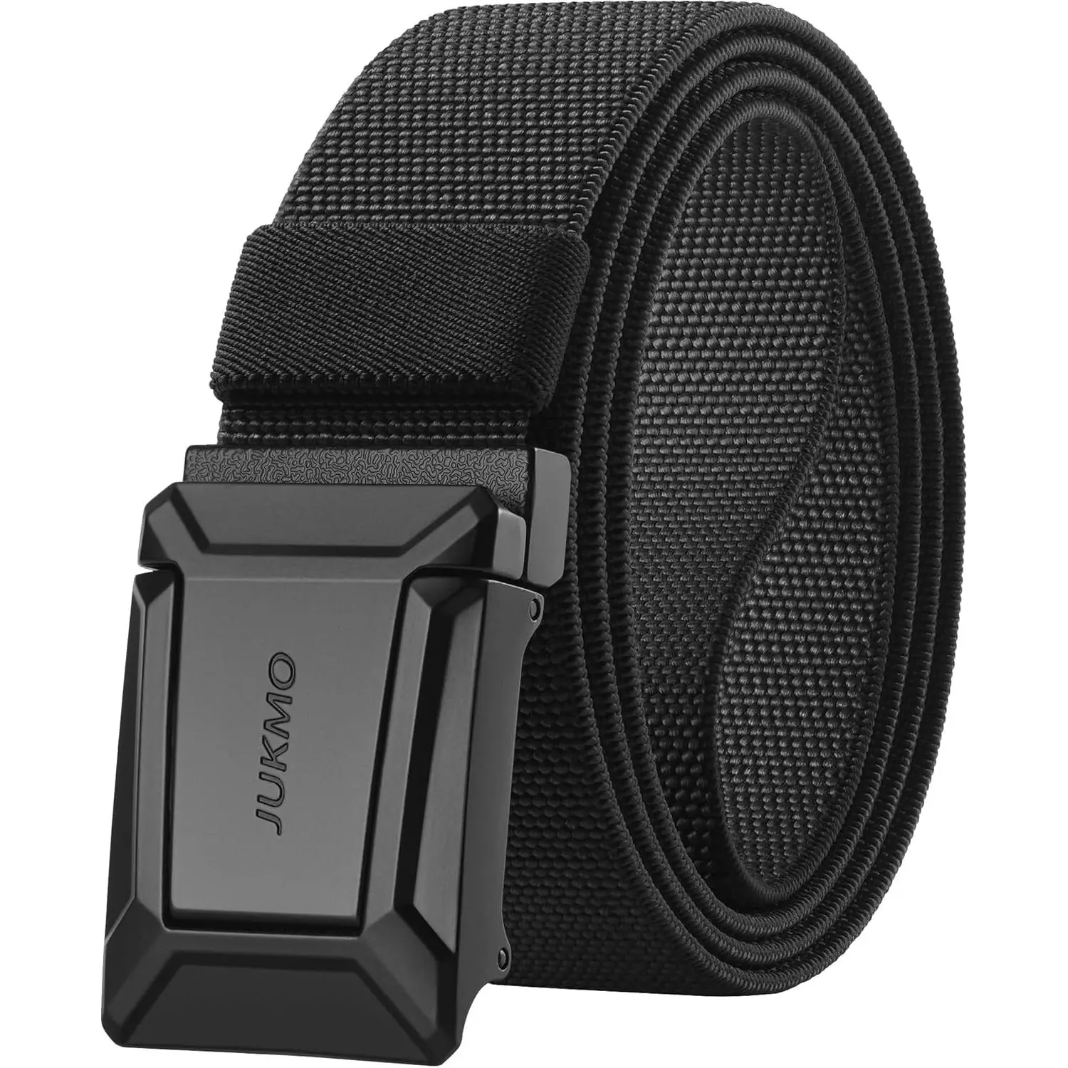 Stretch Tactical Belt for Men, Military Work Rigger Hiking 1.5" Elastic Nylon Web Ratchet Quick Release Belt