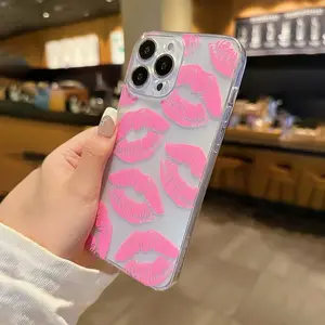 Lip Pattern Phone Case, Casing, Anti-drop Cellphone Protective Case, Total Protective Shockproof Mobile Phone Cover for iPhone, Smartphone