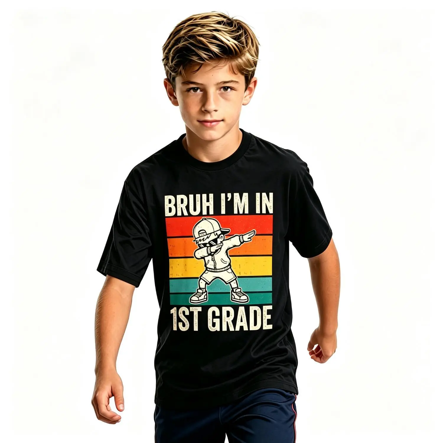 1st Grade for Boys Back to School First Day of First Grade T-Shirt