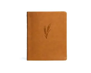 KJV Notetaking Bible, Large Print Edition, Camel LeatherTouch, KJV Holy Bible, Red Letter, Wide Margins, Journaling Space, Single-Column, Reading Plan, Easy-to-Read Bible MCM Type Imitation Leather – Large Print, July 15, 2023
