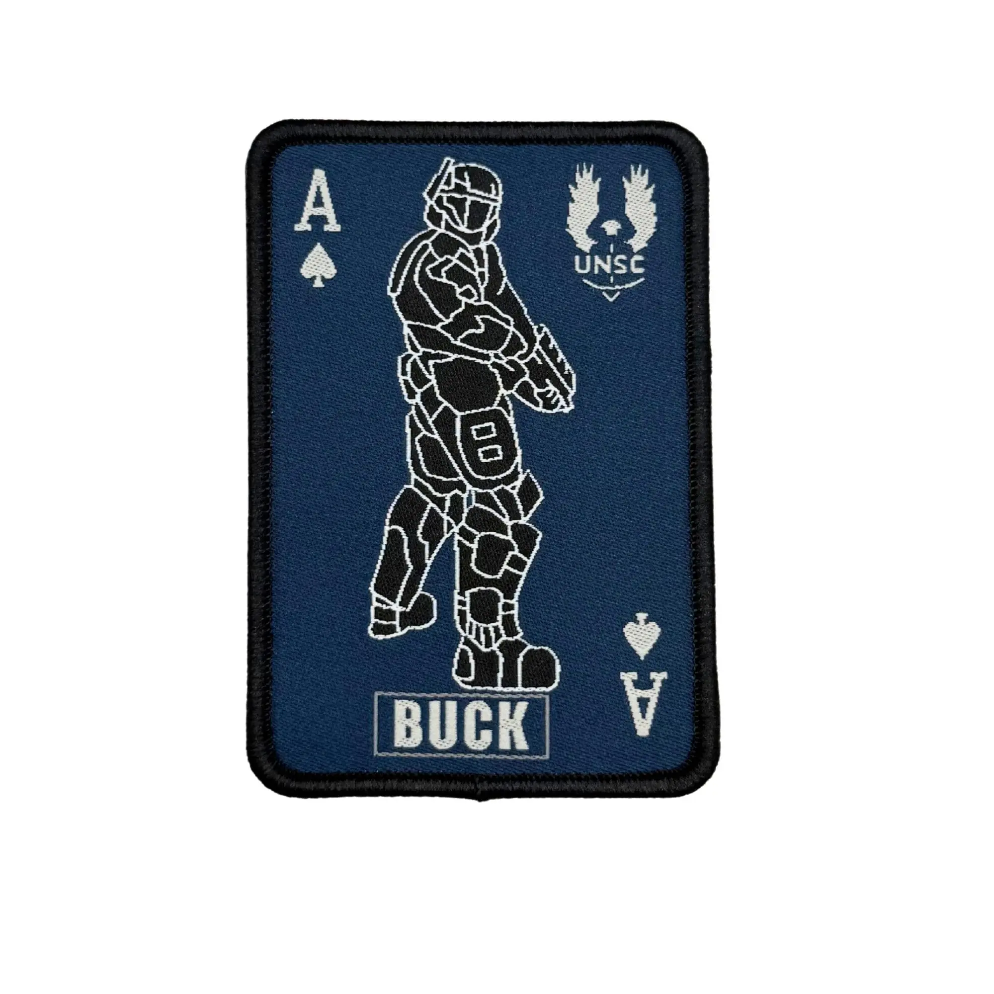 Buck ODST 3 Tactical Patch 3.5x2.5 Hook Fastener and Loop Patch HL6