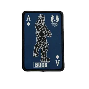 Buck ODST 3 Tactical Patch 3.5x2.5 Hook Fastener and Loop Patch HL6