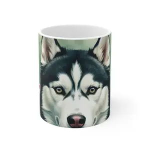 Siberian Husky Ceramic Mug — Garden Peek