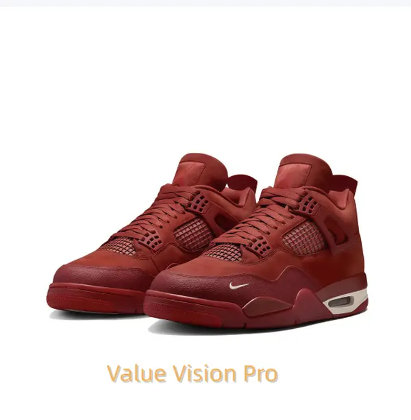 Retro Mid-Top Basketball Shoes in Burgundy Suede and Mesh with Visible Air Cushioning Unit and Durable Rubber Outsole for Versatile On-Court and Casual Wear