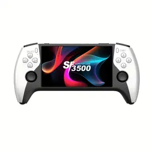 2026 Retro Handheld Game Console, 5 Inch IPS Screen, 3000mah Portable Video Player, Media Playback System, Ergonomic Design Linux Handheld