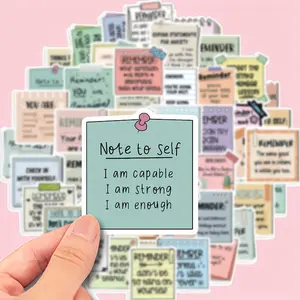 150PCS Inspirational Vinyl Stickers Affirmation Reusable Decals for Laptop Water Bottle Helmet Notebook