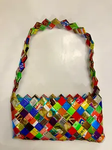 Recycled Wrapper Clutch