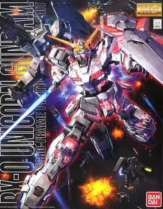 Bandai Hobby RX-0 Unicorn Gundam OVA Version MG 1/100 Model Kit