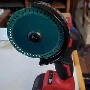 【No Batteries】 Cordless Cut Off Tool Compatible with Dewalt 20V Battery/ for Milwaukee M18 Battery/ Makita 18V Battery, 18,000 RPM Brushless Motor, 4" Blades (2pcs) with Dust Cover, 1.2mm Max Blade Thickness for Wood/Metal/Plastic