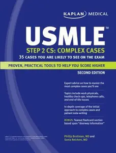 USED-Kaplan Medical USMLE Step 2 CS: Complex Cases: 35 Cases You Are Likely to See on the Exam by Phillip Brottman (Paperback)