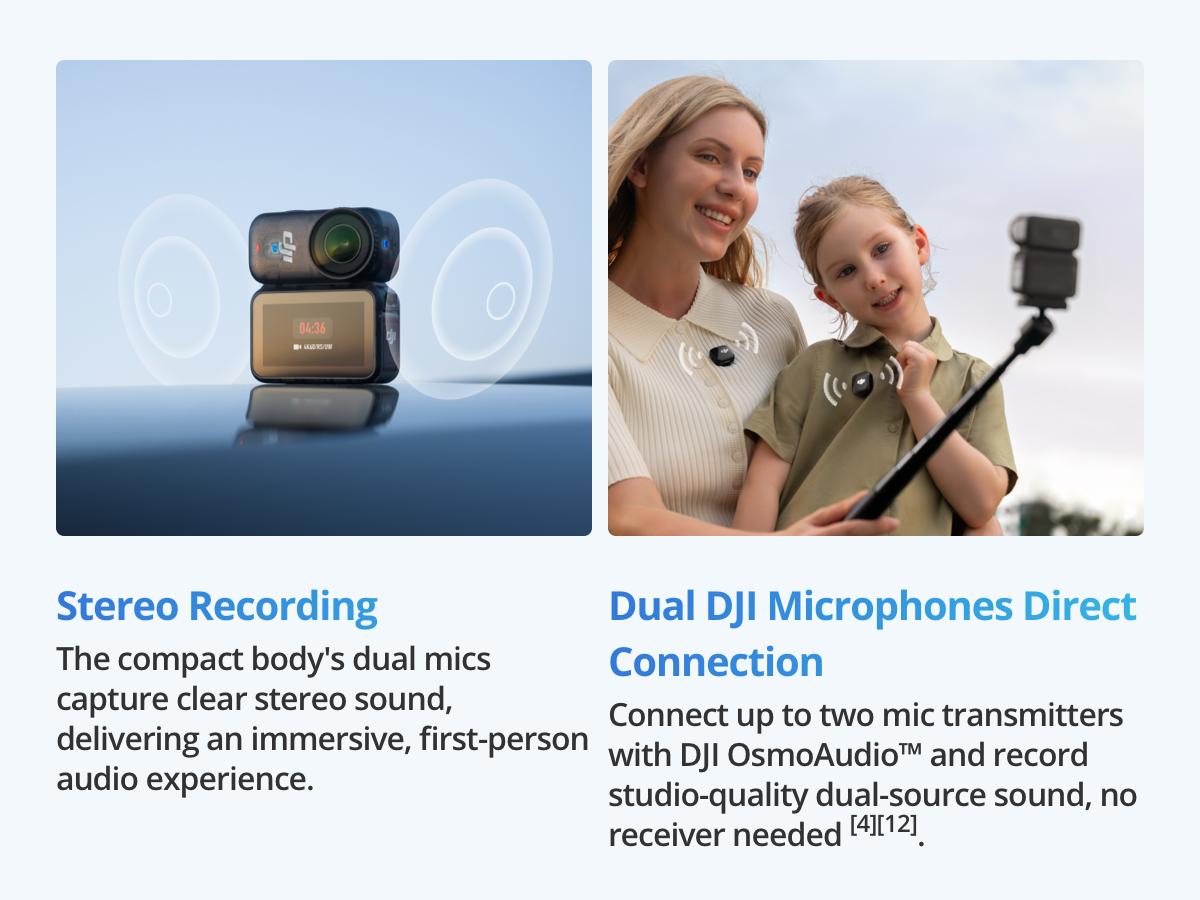 DJI Osmo Nano Standard Combo (64GB) - Small 4K/60fps Vlogging Camera with a 1/1.3″ Sensor, 143° Wide FOV Video, 200-Min Recording, Swift Content Transfer, Magnetic POV Cam 4K for Sports, Vlog DJI Osmo Nano Standard Combo (64GB) - Small 4K/60fps Vlogging Camera with a 1/1.3″ Sensor, 143° Wide FOV Video, 200-Min Recording, Swift Content Transfer, Magnetic POV Cam 4K for Sports, Vlog