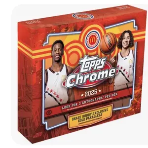 2025 Topps Chrome McDonald's All American Basketball Hobby Box