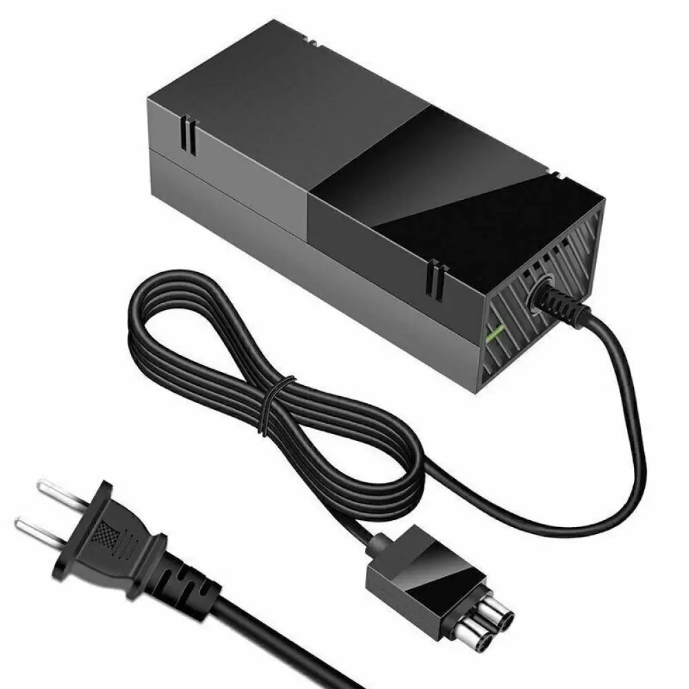 Xbox 1 Power Adapter - Surge Protection, Short-Circuit Protection, Heat-Insulated Design, Leak-Proof Function, with Indicator Light
