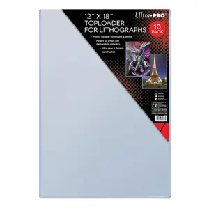 12" x 18" Lithograph TOPLOADER® Sleeves (10ct)