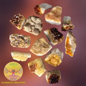 Natural Raw Citrine from Brazil