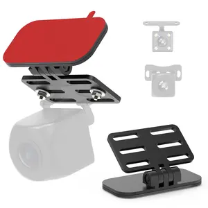 PRUVEEO Rear Camera Mount,Rearview Camera Holder Rear Window Bracket for Most Rear Camera Dash Cam D90-4CH/D90-4CH-MINI/J12