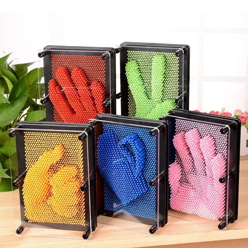 D-shaped DIY gift fingerprint plastic hand mold hand touch fram