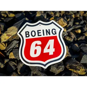 Boeing 64 Sticker