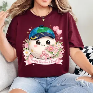 Artemis II Moon Mission NASA Space Program Graphic Youth Tee, Astronomy Rise Space Exploration Happy Mothers Day T-Shirt for Men, Women and Kids