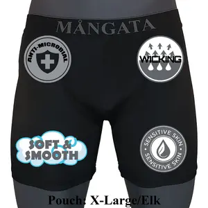 3 Pack - Mångata Signature, Premium Performance Boxer Briefs for Men, Made in the USA