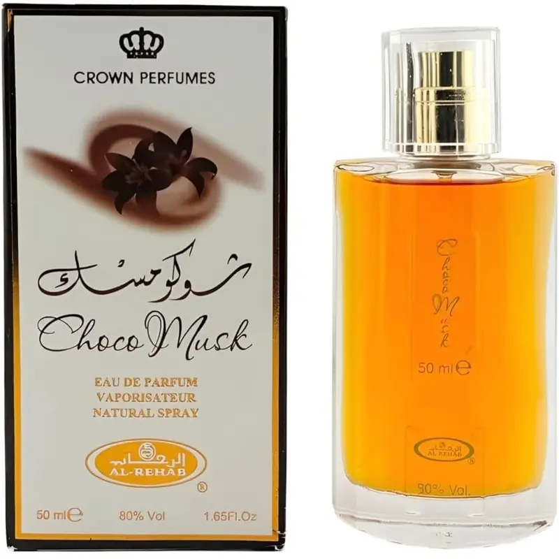 Al Rehab Choco Musk - Eau De Perfume Natural Spray - 50 ml (1.65 fl. oz)