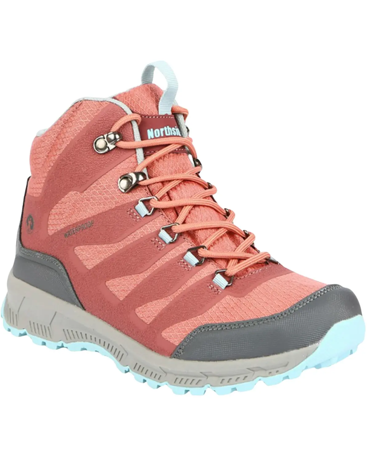 Northside Women's Women'S Mid Waterproof Lace-Up Hiking Work Boot Soft Toe - 321903W642
