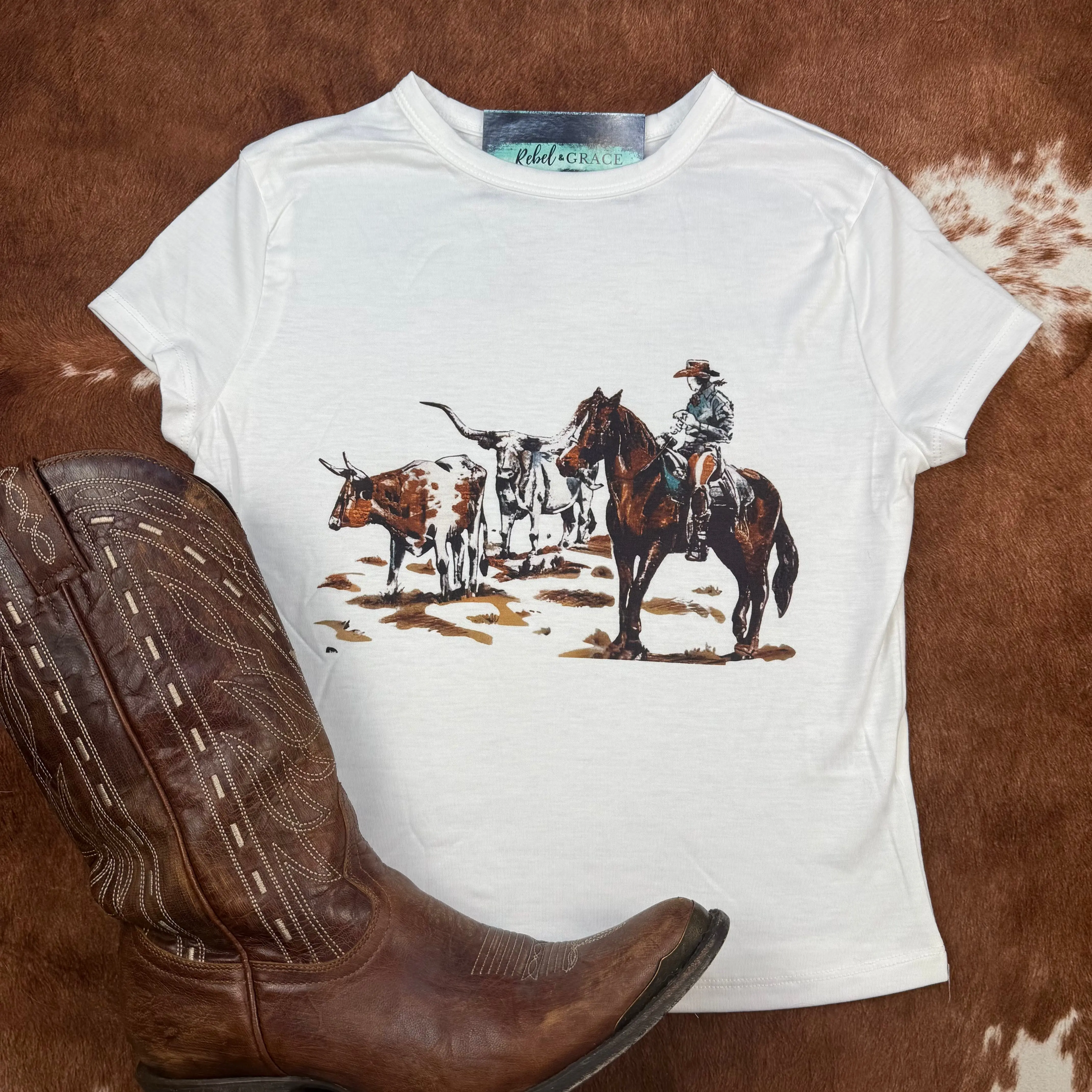 Grazin Baby Tee