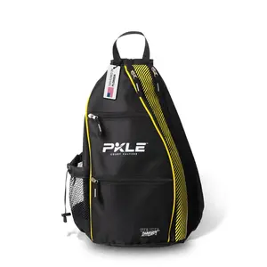 PKLE Pickleball Bag - Lightweight Pickleball Sling Bag, Storage for Paddles, Balls & Accessories - Travel-Ready Pickleball Gear Set
