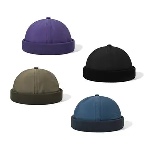 Japanese Style Hat Quick-Dry Hipster Hat Workwear Mountain Style Melon Cap Trendy Unisex Outdoor Breathable Ribbed Patchwork Landlord Hat