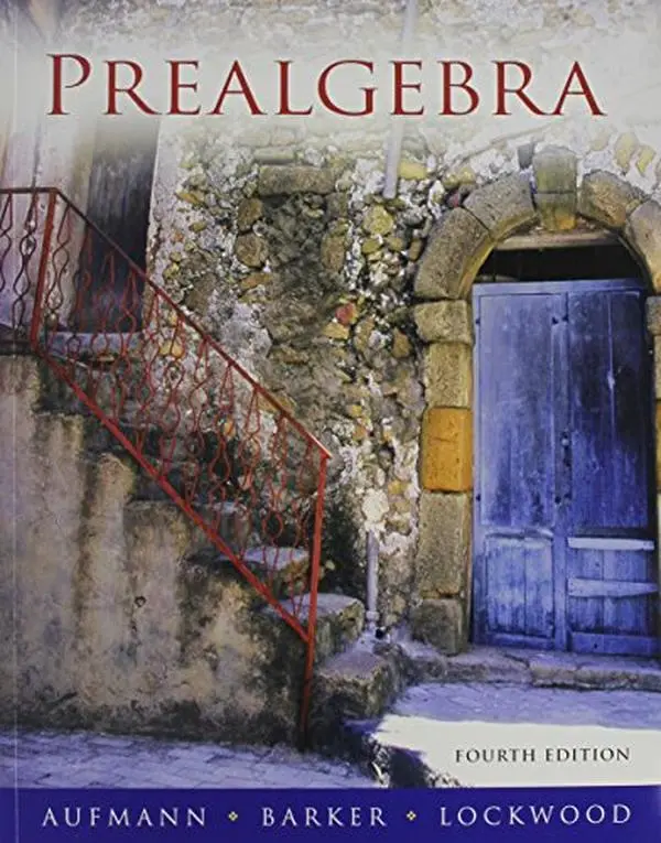 USED Book - Prealgebra + Math Space Cd 4th Ed + Smarthinking by Richard N. Aufmann (Paperback) - english