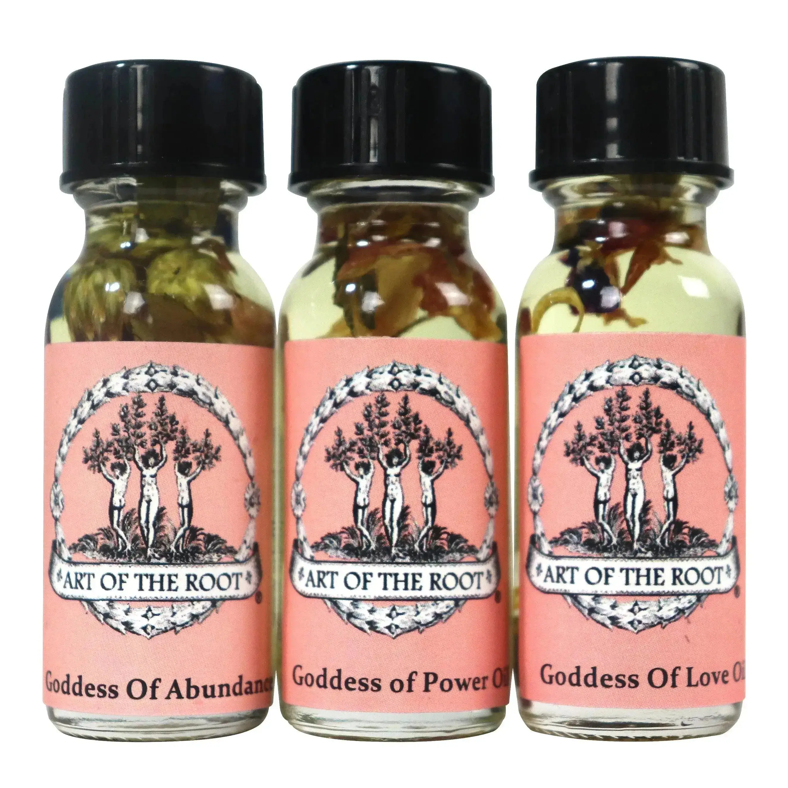 Goddess 3 OIL SET for Power, Love, & Abundance