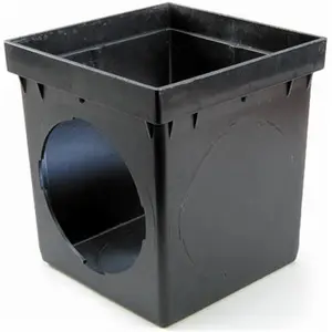 NDS 900 9 x 9 in. Double Outlet Catch Basin