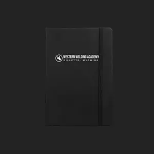 Western Welding Academy Hardcover Leather Graph Notebook