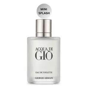 Giorgio Armani Acqua Di Gio Eau de Toilette For Men Miniature Splash (NO BOX INCLUDED)