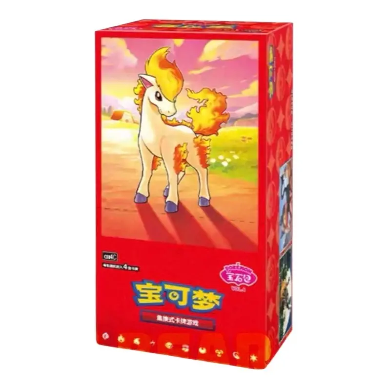 (Chinese) Pokémon Gem pack vol 4 booster box cbb4c