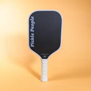 The Pro Paddle was Designed for Players with a Tennis Background. The Longer Grip is Comfortable and the Thicker Surface Makes Contact Easier. The T-700 Carbon Fiber Surface Provides Control and Spin. Designed by Pickle People in Los Angeles, CA.